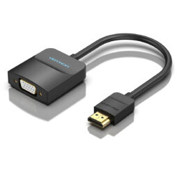 Adaptador Conversor de Vídeo do Cabo HDMI Para VGA 1080p